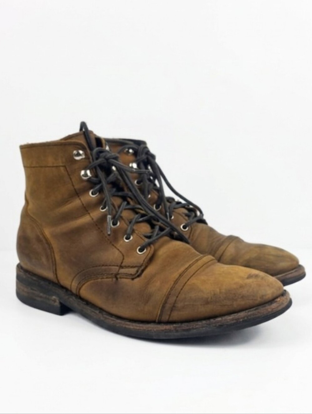 Thursday Boot Company Captain Brown Leather Men's Boots Size 10.5